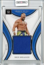 2023 Panini Immaculate WWE Bron Breakker Remarkable Memorabilia/#RM-BBK【12/35】 SmackDown