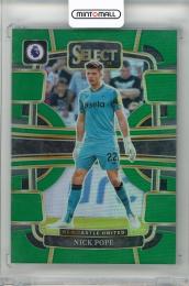 2023-24 PANINI Select English Premier League Nick Pope Green #75【3/5】 Newcastle United