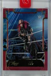 2024 PANINI THREE COUNT WWE Iyo Sky #52/Red Holo【02/25】 RAW