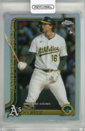 2025 Topps Chrome Update Nick Kurtz Refractors RC #USC180