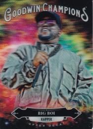2020 Upper Deck Goodwin Champions  Big Boi Splash of Color 3D