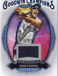 2020 Upper Deck Goodwin Champions  Nick Lucena Memorabilia