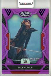 2022 Panini Chronicles WWE  Becky Lynch Certified Purple #229 43/49