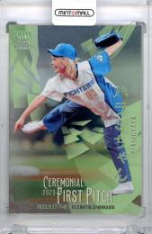 2023 BBM FUSION ポップスピアニスト 始球式カード 銀紙版 / ハラミちゃん 【023/200】