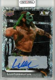 2022 Upper Deck AEW  Luchasaurus Autograph Pyro 21/25