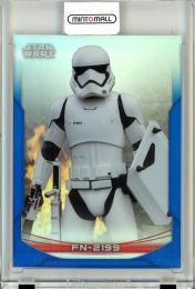 2020 Topps Star Wars Chrome Perspectives Resistance vs. First Order  Fn-2199 36R Blue Refractor 131/150