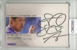 2008 JTE サンフレッチェ広島 李漢宰 直筆サインカード【48/90】《やや難あり サインかすれあり》