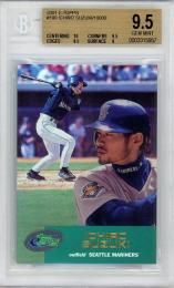 2001 E-TOPPS Ichiro #100【/10000】【BGS 9.5】 Seattle Mariners