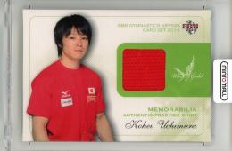 2014 BBM 体操NIPPON Wings of Gold 内村航平 メモラビリアカード プラクティスシャツ【120/150】