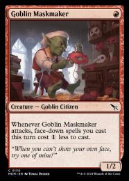 【MKM】【ENG】【Foil】《ゴブリンの仮面職人/Goblin Maskmaker》