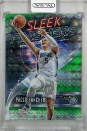 2025-26 Topps Chrome Paolo Banchero Sleek Finishers Refractors Green Geometric #SF-3【48/99】 Orlando Magic