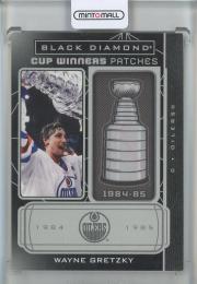 2021-22 Upper Deck Black Diamond Wayne Gretzky Cup Winners Patches #CWWG Edmonton Oilers