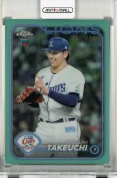 2024 Topps NPB Chrome 武内夏暉 Aqua Refractors【155/199】 埼玉西武ライオンズ