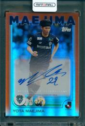 2025 Topps J.LEAGUE FLAGSHIP 前嶋洋太 直筆サイン入りカード【25/25】 アビスパ福岡