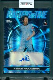 2025 Topps J.LEAGUE FLAGSHIP 中村憲剛 MASTERS OF TIME AUTOGRAPH 直筆サイン入りカード 川崎フロンターレ