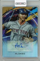 2020 TOPPS Fire Pete Alonso Autographs Orange #FAPA【81/99】 New York Mets