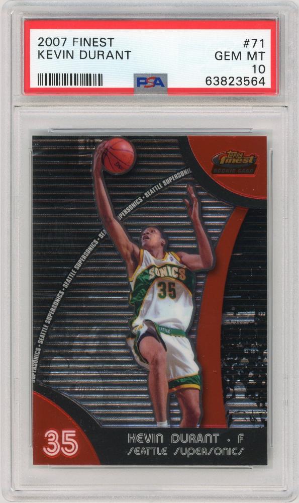 Kevin Durant Finest RC PSA 10 デュラント NBA Kevin Durant Finest RC PSA 10 デュラント NBA