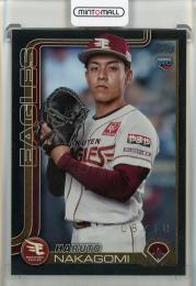 2025 TOPPS NPB 中込陽翔 Black Foil【08/10】 東北楽天ゴールデンイーグルス