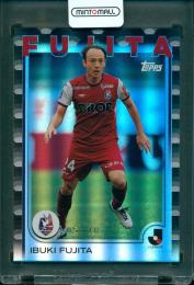 2025 Topps J.LEAGUE FLAGSHIP 藤田息吹 ベースパラレル Black【5/10】 ファジアーノ岡山