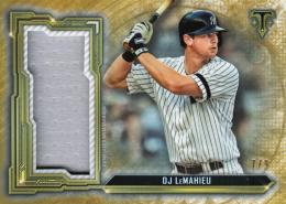 2020 TOPPS Triple Threads DJ LeMahieu Triple Threads Single Jumbo Relic Gold 9枚限定 /7