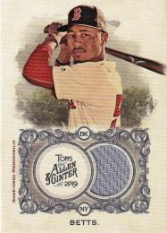 2019 Topps Allen and Ginter Boston Red Sox Mookie Betts Mini Framed Relics