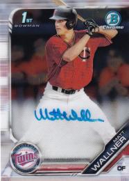 2019 Bowman Chrome Minnesota Twins Matt Wallner Draft Autographs