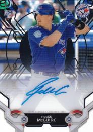 2019 Topps High Tek Toronto Blue Jays Reese McGuire Autographs Black 06/50