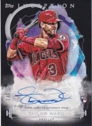 2019 Topps Inception Los Angeles Angels Taylor Ward  Rookie and Emerging Stars Autographs Inception(1of1) 1/1