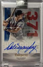 2019 Topps Luminaries Atlanta Braves Dale Murphy Home Run Kings Autographs Blueパラレル版 2/5
