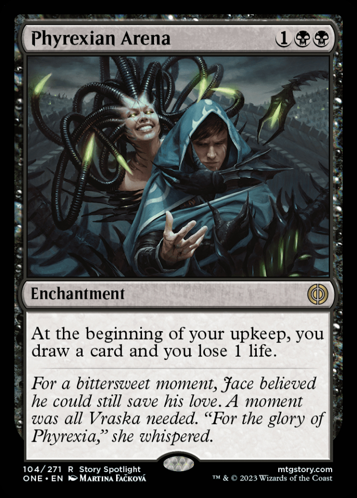 ファイレクシアの闘技場　英語版フォイル FOIL)ファイレクシアの闘技場/Phyrexian Arena《英語》【CC2】