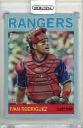 2025 TOPPS Archives Ivan Rodriguez Blue Foilboard #20【20/25】 Texas Rangers
