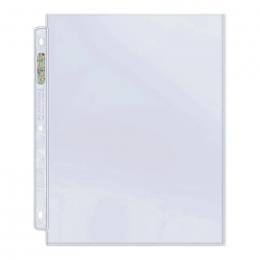 【返品・交換不可】Ultra・PRO 1ポケットプラチナムページ(約21.5cm×27.9cmサイズ対応)[100枚入り]