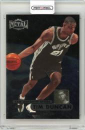 1997-98 Fleer Metal Universe Championship Tim Duncan #72 RC San Antonio Spurs