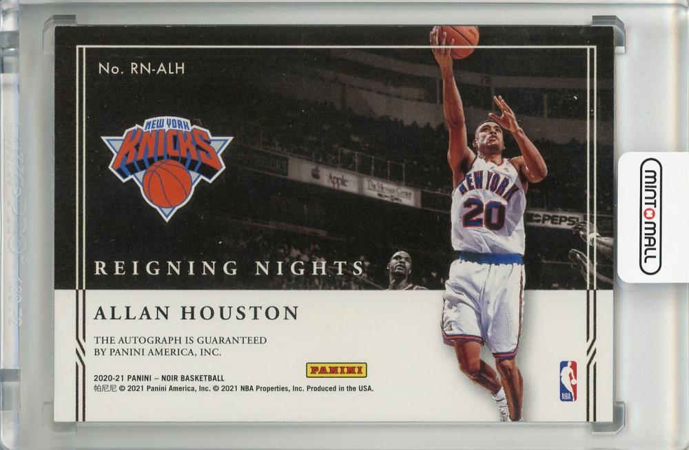 ミントモール / MINT 吉祥寺店 / 2020-21 PANINI Noir New York Knicks Allan Houston  Reigning Nights Signatures 18/99