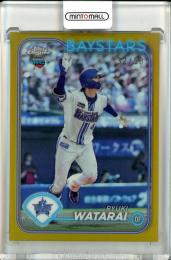 2024 TOPPS NPB CHROME ベースボールカード 度会隆輝 Gold Refractors【32/50】 横浜DeNA