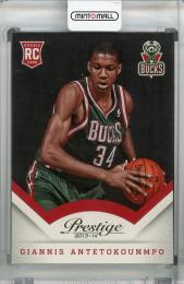 2013-14 Panini Prestige Milwaukee Bucks Giannis Antetokounmpo #175