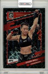 2022 PANINI Donruss Optic UFC Zhang Weili Black Velocity #100【38/39】