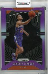 2019-20 Panini Prizm Phoenix Suns Cameron Johnson Base Purple #257 29/75