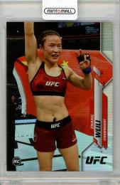 2020 TOPPS UFC Zhang Weili Rainbow Foil #87