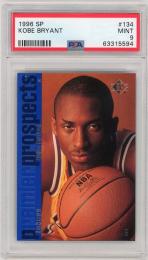 1996-97 Upper Deck SP Los Angeles Lakers Kobe Bryant #134 PSA9