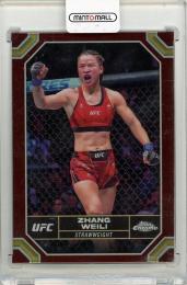 2024 TOPPS Chrome UFC Zhang Weili Magenta Refractors #200