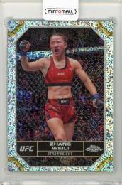 2024 TOPPS Chrome UFC Zhang Weili Speckle Refractors #200【106/299】