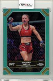 2024 TOPPS Chrome UFC Zhang Weili Aqua Refractors #200【190/199】