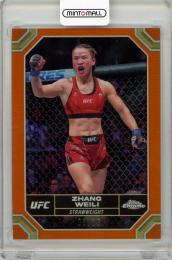 2024 TOPPS Chrome UFC Zhang Weili Orange Refractors #200【08/25】