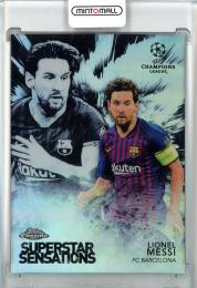 2018-19 Topps Chrome UEFA Champions League Soccer Lionel Messi Superstar Sensations/#SS-LM FC Barcelona