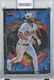 2024 Topps Finest Jackson Holliday Rare Sky Blue Refractors【76/99】 Baltimore Orioles