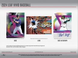 ◆予約◆MLB 2024 LEAF VIVID HOBBY