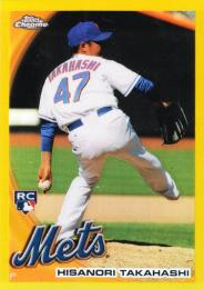 2010 TOPPS Chrome Hisanori Takahashi Gold Refractor 50枚限定 /33