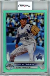 2022 Topps Chrome NPB Baseball 横浜DeNA 大貫晋一 Base, Aqua Parallel 183/199