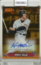 2024 Topps Stadium Club NPB 松井秀喜 直筆サインカード　オレンジパラレル【07/25】 読売ジャイアンツ